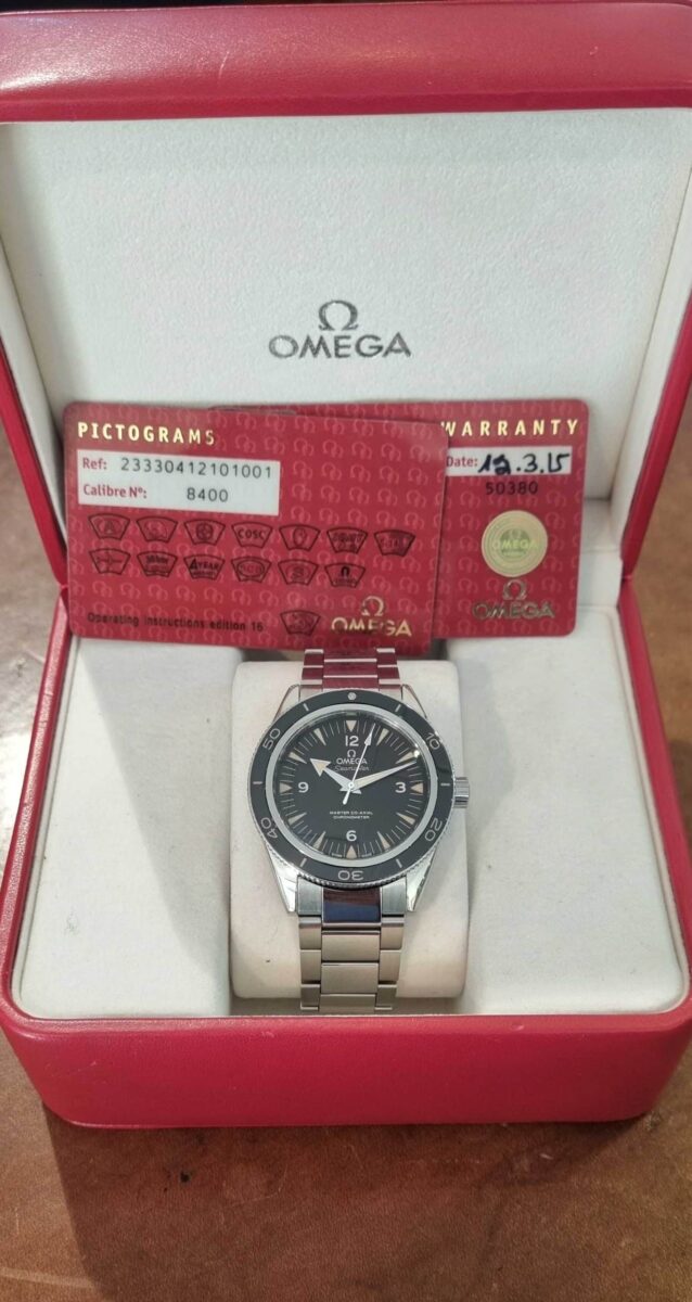 OMEGA SEAMASTER 300 MASTER CO‑AXIAL CHRONOMETER 41 MM | Gothelf A. Watches — 5