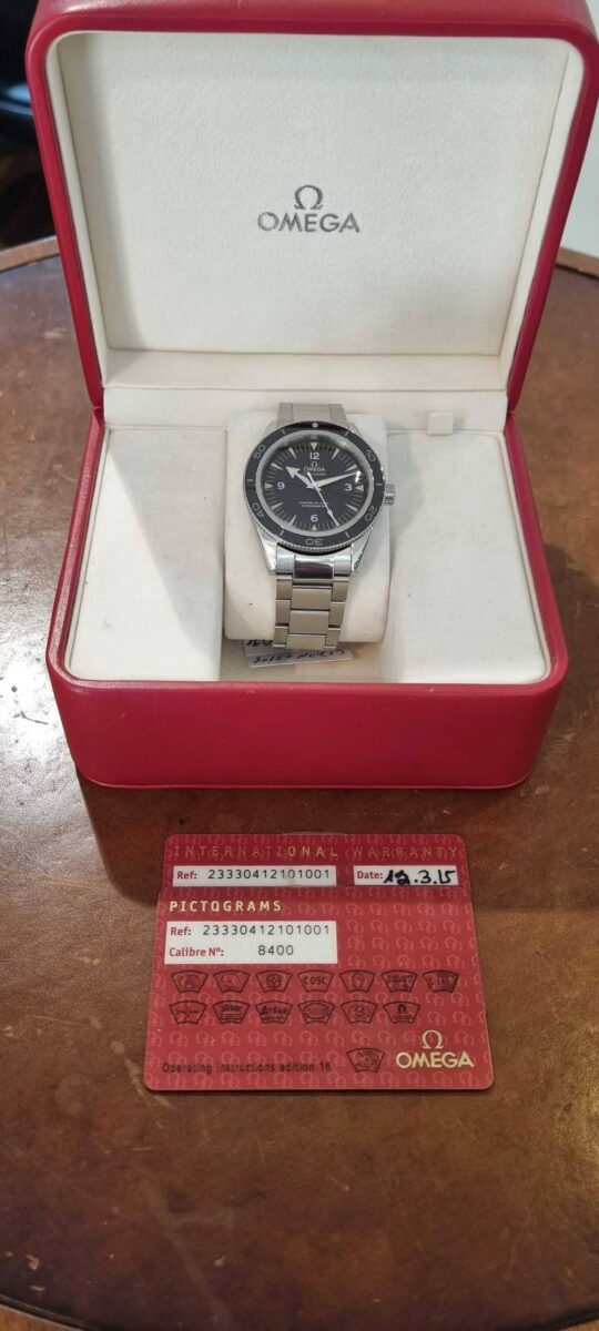 OMEGA SEAMASTER 300 MASTER CO‑AXIAL CHRONOMETER 41 MM | Gothelf A. Watches — 6