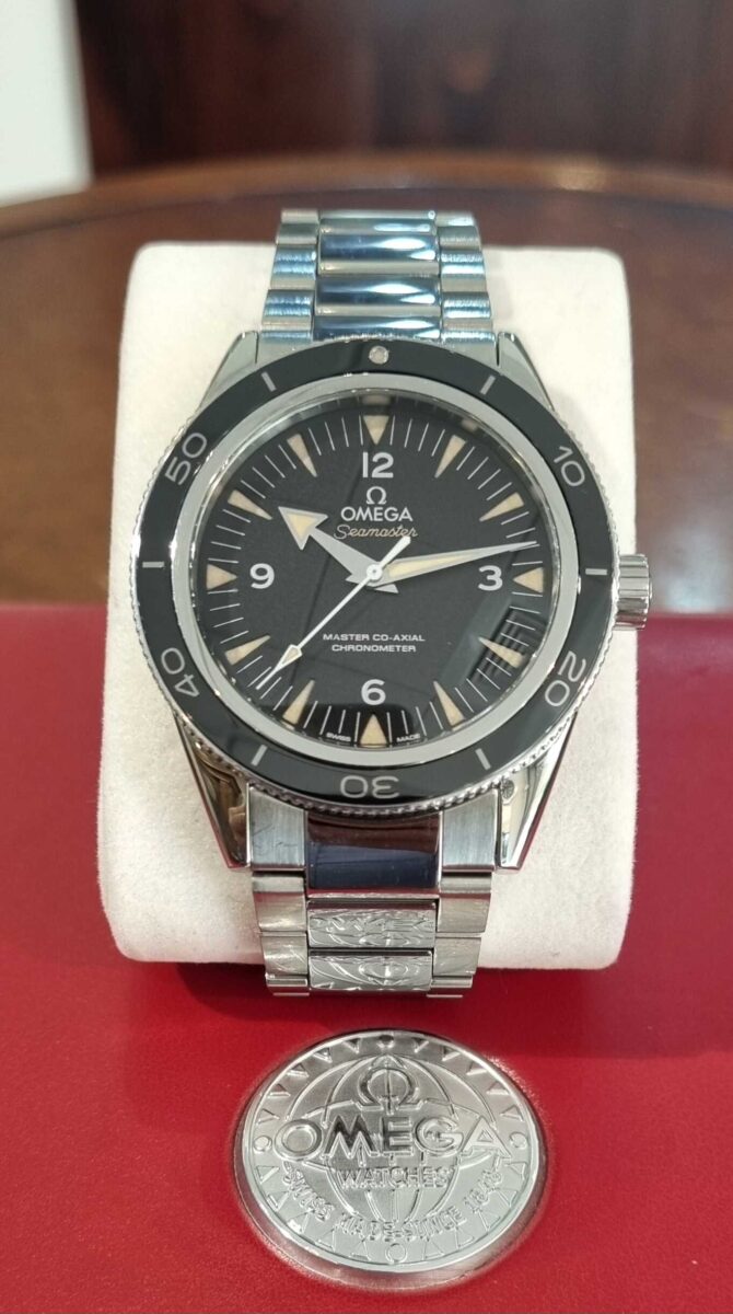 OMEGA SEAMASTER 300 MASTER CO‑AXIAL CHRONOMETER 41 MM | Gothelf A. Watches — 4