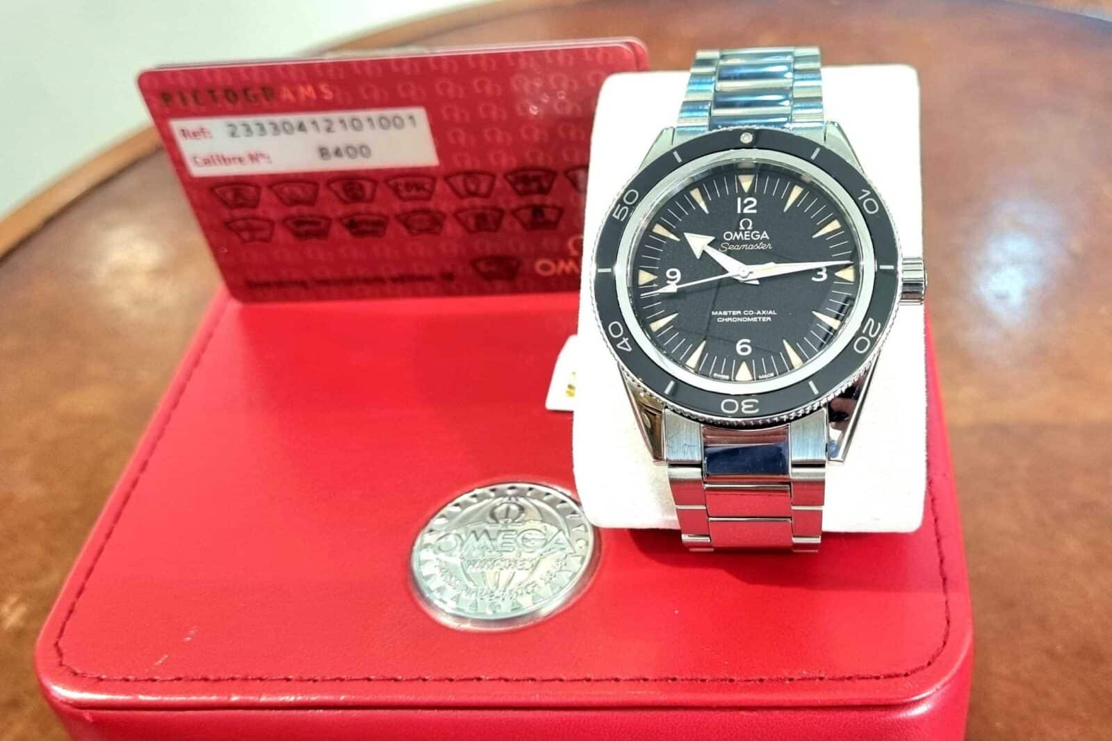 OMEGA SEAMASTER 300 MASTER CO‑AXIAL CHRONOMETER 41 MM | Gothelf A. Watches — 2