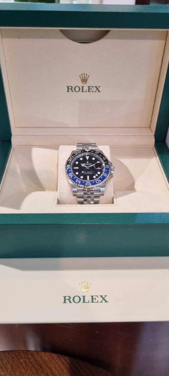 Rolex GMT Batgirl Jubilee 126710BLNR Pre-owned 2020 | Gothelf A. Watches — 4