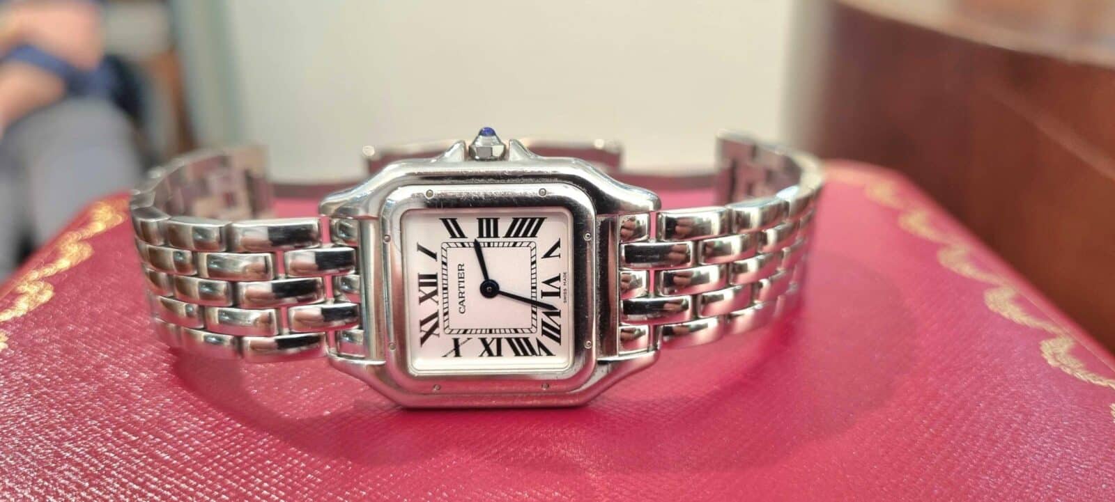 Cartier Panthere Steel Small Quartz 2024 As new!! ref.WSPN0013 | Gothelf A. Watches — 4
