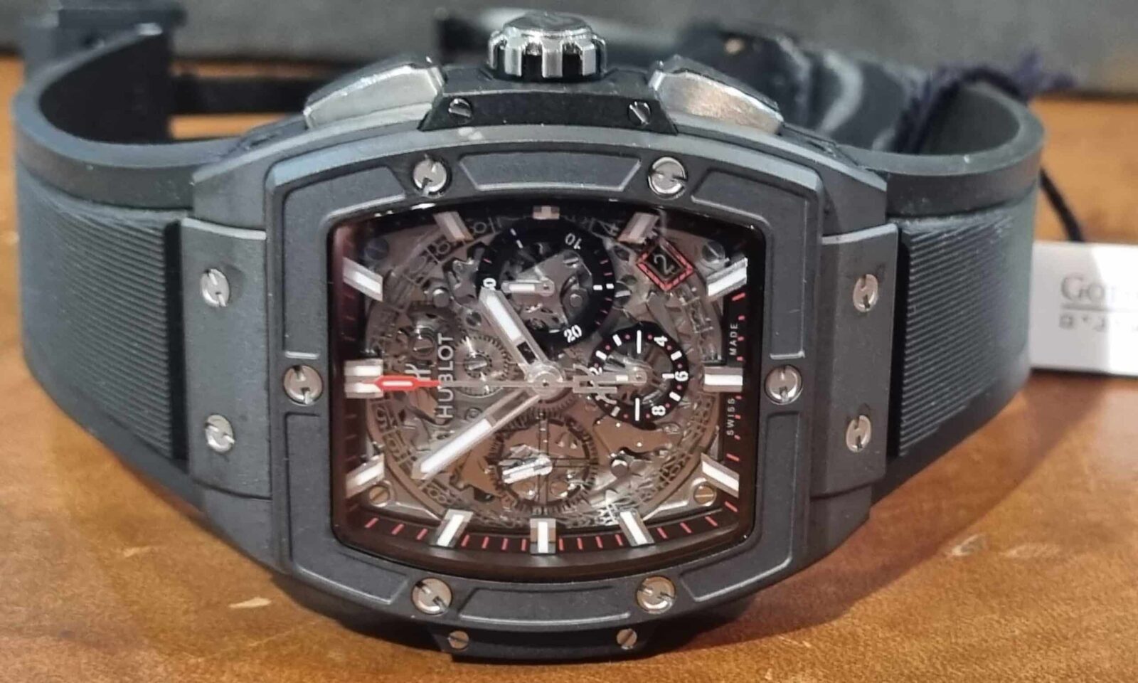 Hublot Big Bang Spirit Black Magic 42mm Ceramic Skeleton | Gothelf A. Watches — 2