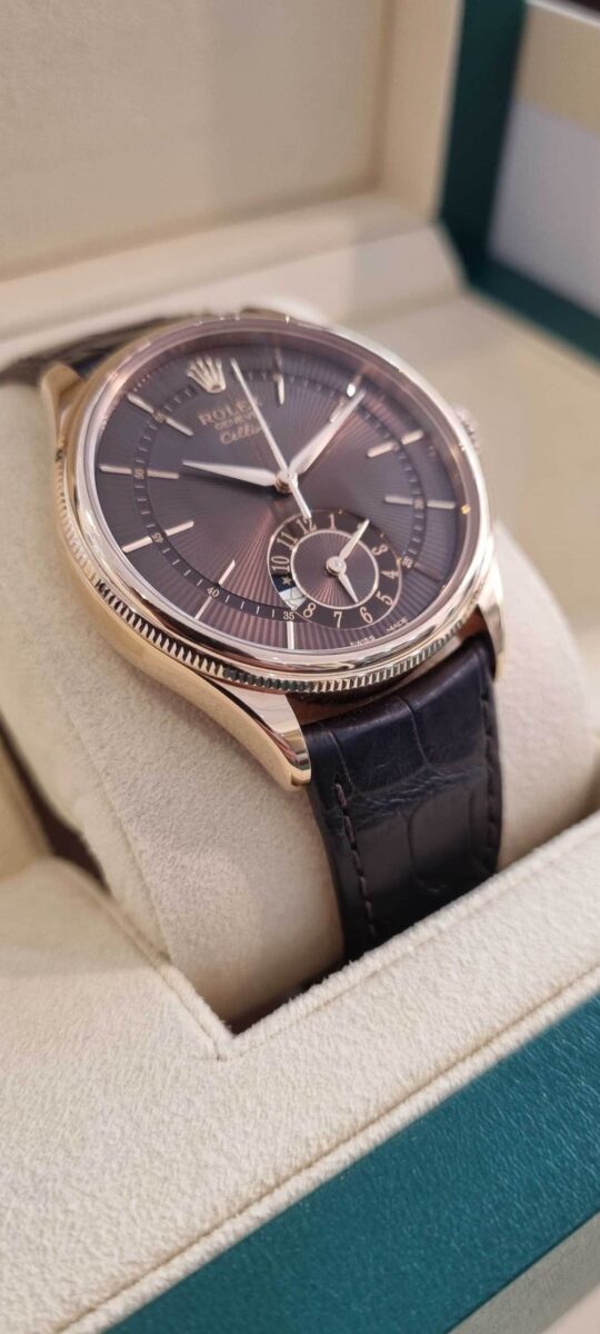 Rolex Cellini Dual Time 18K Rose Gold | Gothelf A. Watches — 2