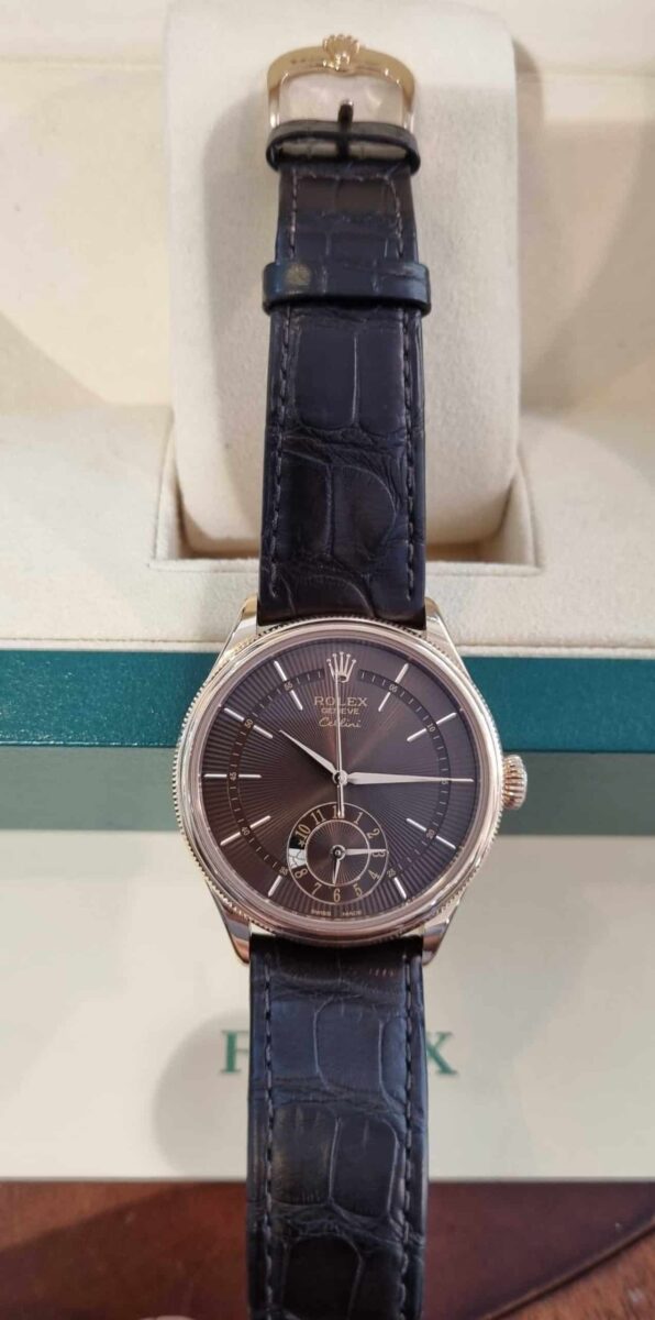 Rolex Cellini Dual Time 18K Rose Gold | Gothelf A. Watches — 4