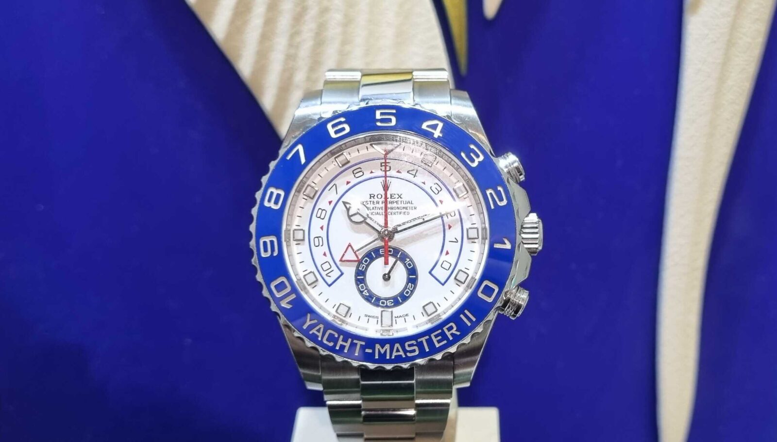 Rolex Yacht Master II Steel 116680 44mm Pre-owned 2023 | Gothelf A. Watches — 2