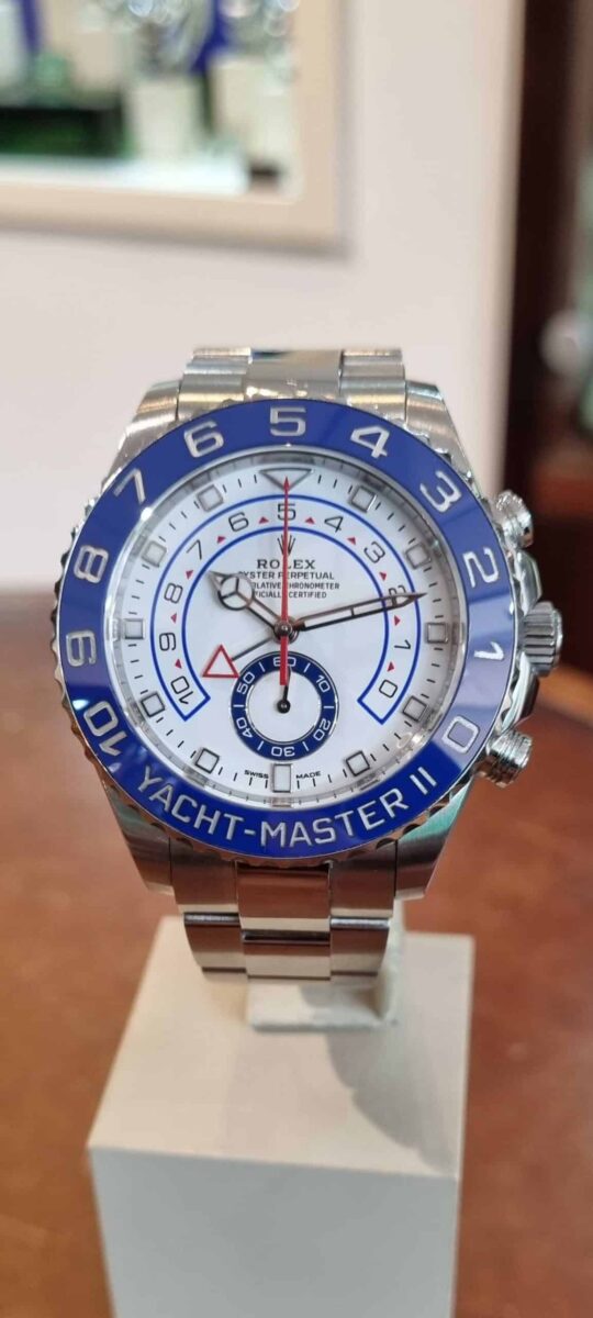 Rolex Yacht Master II Steel 116680 44mm Pre-owned 2023 | Gothelf A. Watches