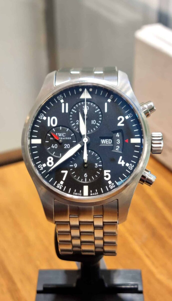 IWC PILOT CHRONOGRAPH DAY-DATE AUTOMATIC | Gothelf A. Watches — 2