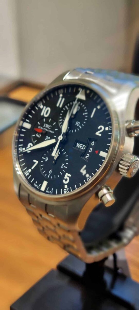 IWC PILOT CHRONOGRAPH DAY-DATE AUTOMATIC | Gothelf A. Watches — 3