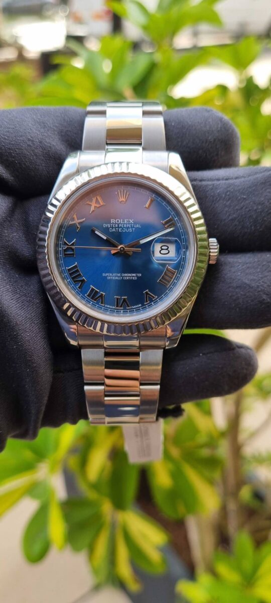 Rolex Datejust 2 Steel & White Gold Bezel 41mm | Gothelf A. Watches — 2