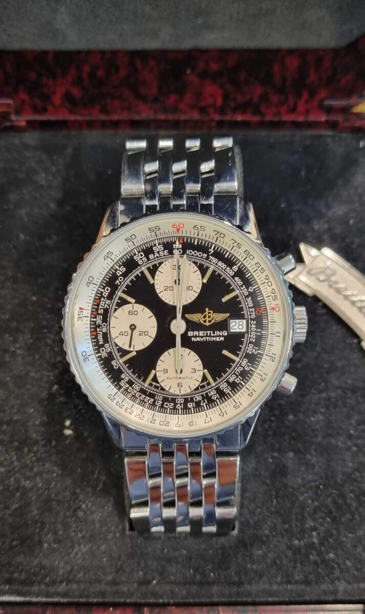 Breitling Old Navitimer Chronograph Steel Automatic | Gothelf A. Watches — 6