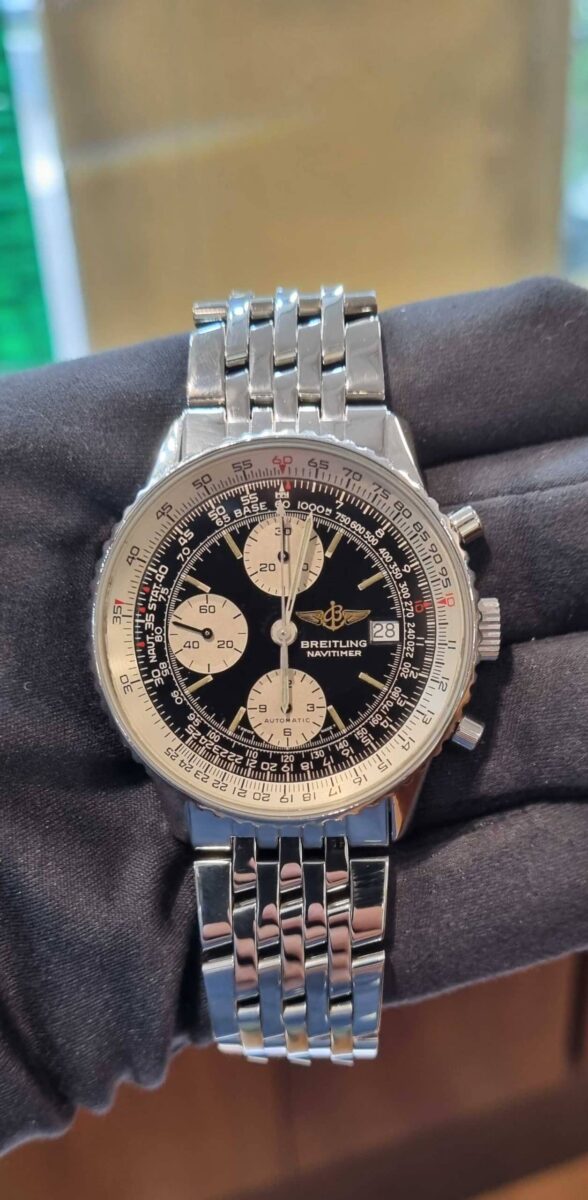 Breitling Old Navitimer Chronograph Steel Automatic | Gothelf A. Watches — 5