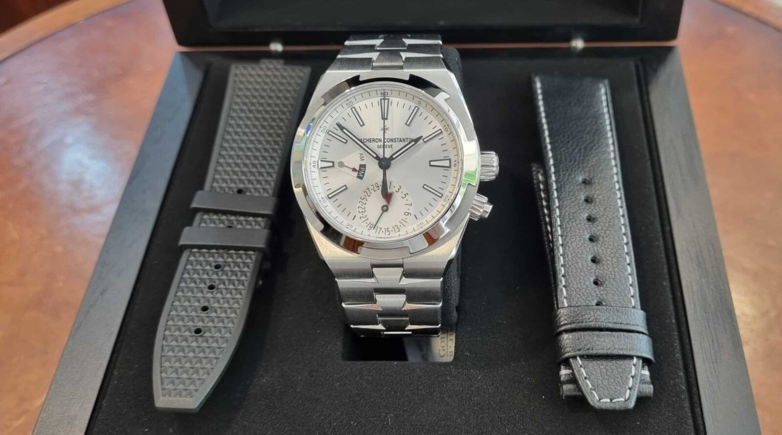 Vacheron Constantin Overseas Dual Time Steel Automatic | Gothelf A. Watches — 2