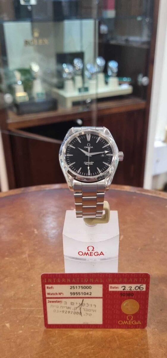 Omega Seamaster Aqua terra 150m Quartz | Gothelf A. Watches — 4