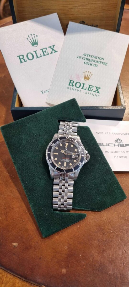 Rolex Vintage Red Submariner 1680 Full Set 1974 | Gothelf A. Watches — 2