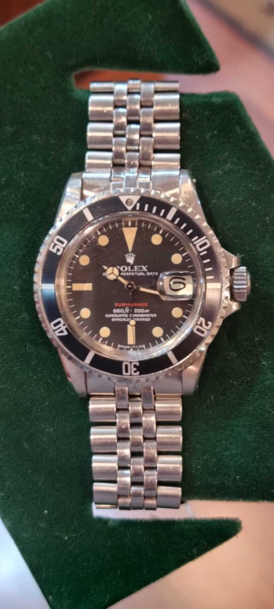 Rolex Vintage Red Submariner 1680 Full Set 1974 | Gothelf A. Watches — 7