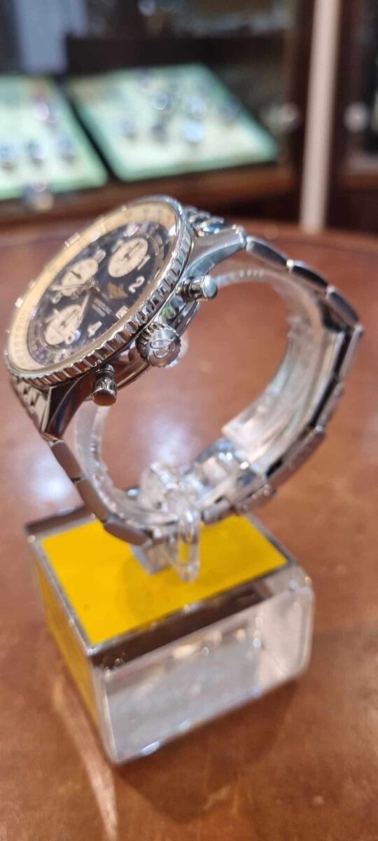 Breitling Old Navitimer Chronograph Automatic Blue Dial | Gothelf A. Watches — 3