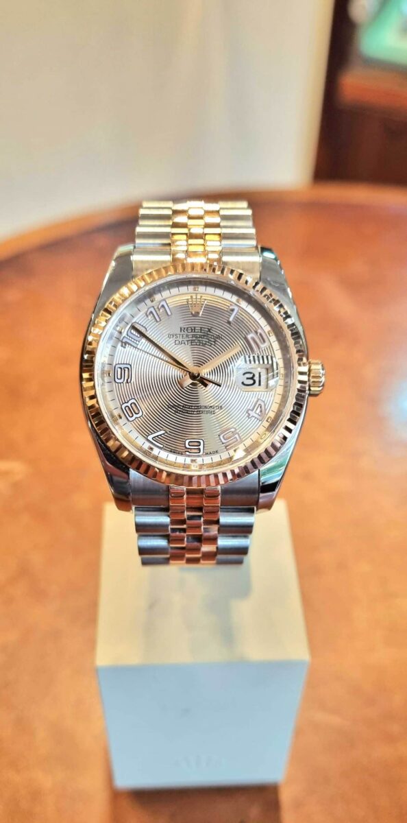 Rolex Datejust Steel & Rose Gold Concentric Pink Dial | Gothelf A. Watches