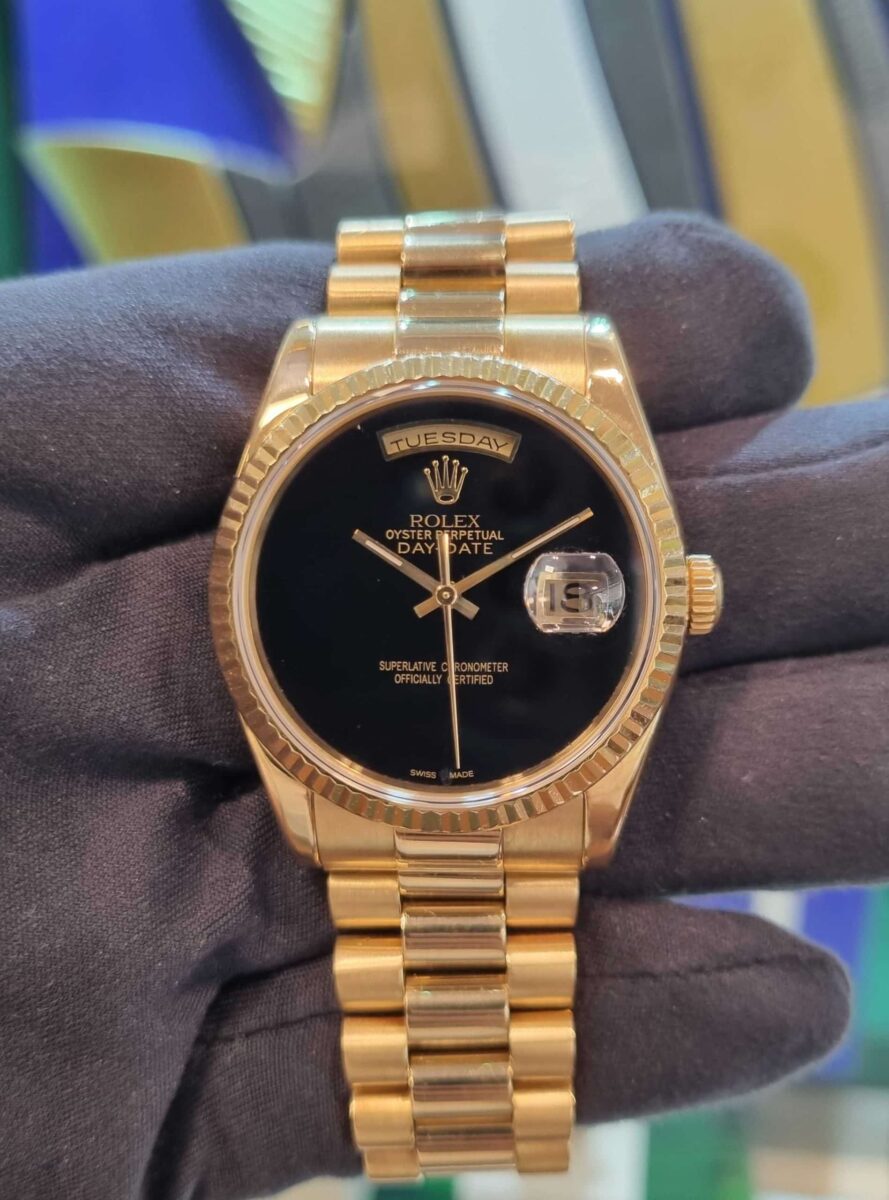 Rolex Day-Date President 36mm 18k Yellow Gold | Gothelf A. Watches — 2