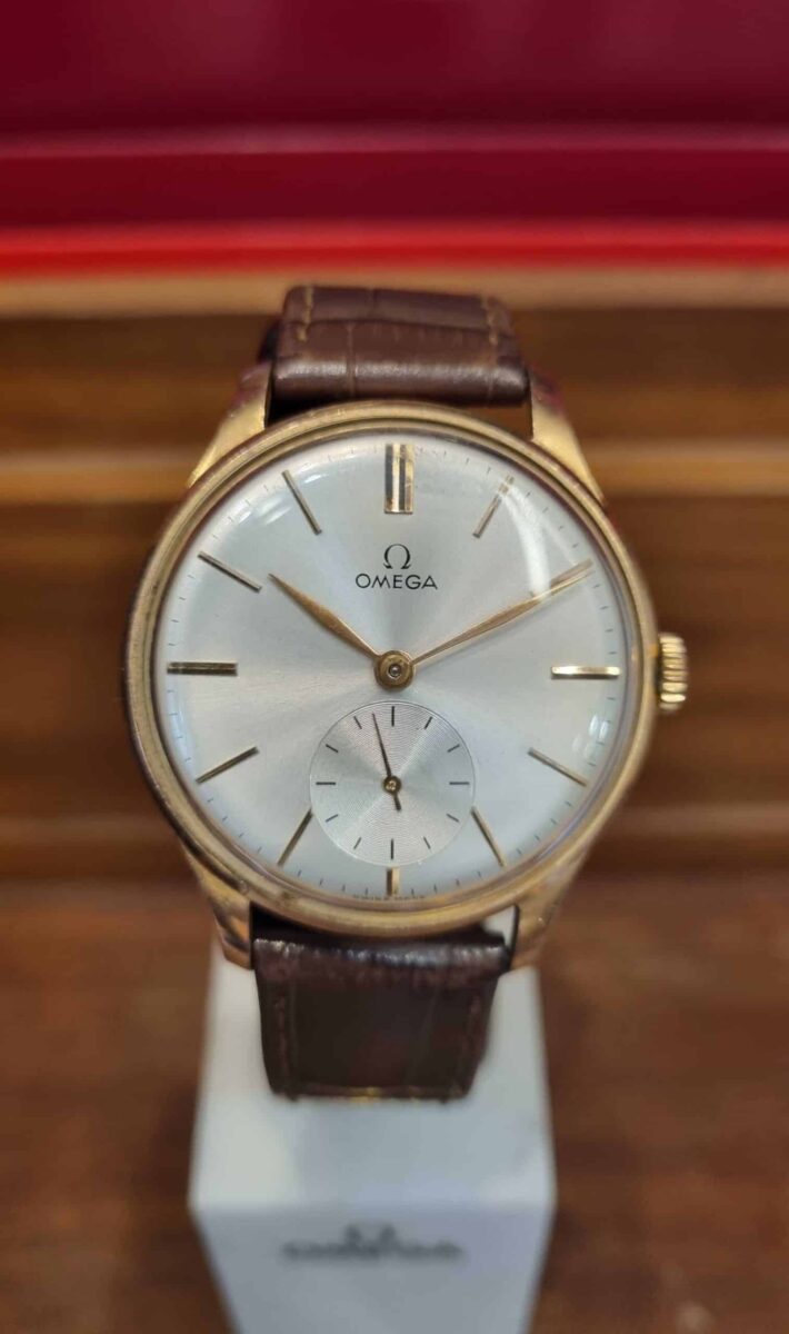 Omega Rose Gold 37mm Vintage | Gothelf A. Watches