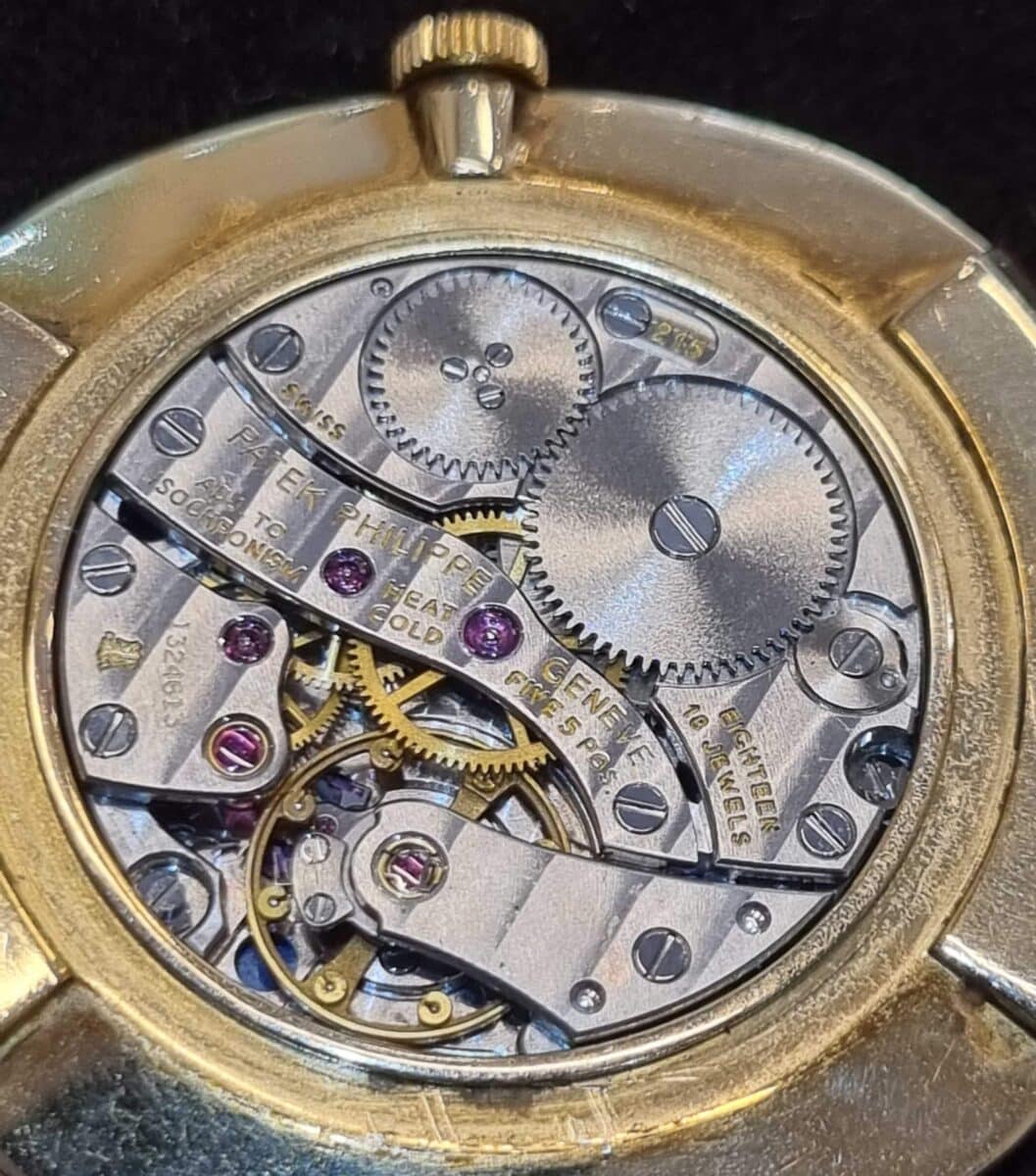 PATEK PHILIPPE ELLIPSE REFERENCE 3844 CIRCA 1980 YELLOW GOLD | Gothelf A. Watches — 7