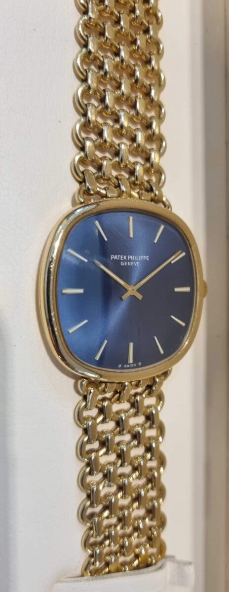 PATEK PHILIPPE ELLIPSE REFERENCE 3844 CIRCA 1980 YELLOW GOLD | Gothelf A. Watches
