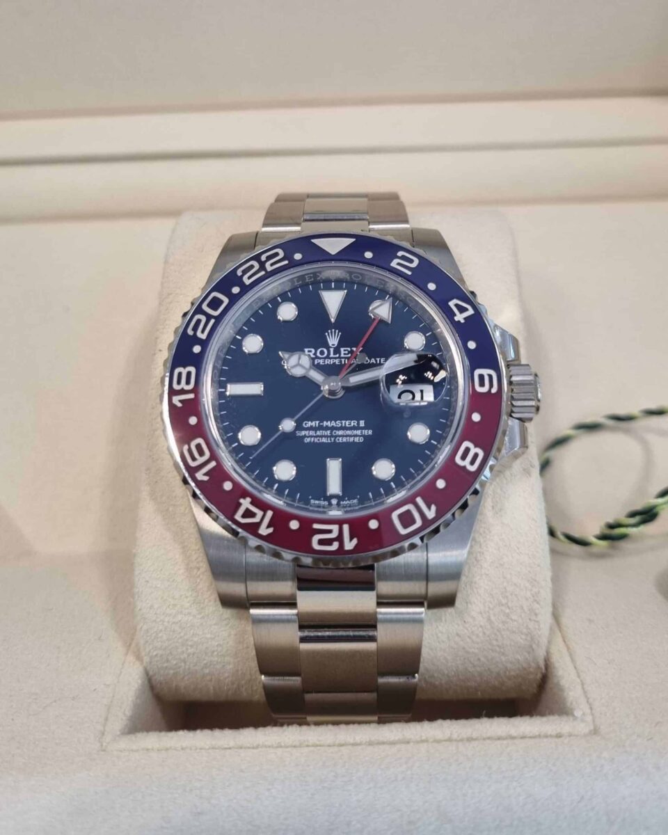 Rolex GMT Master II PEPSI White Gold | Gothelf A. Watches — 5