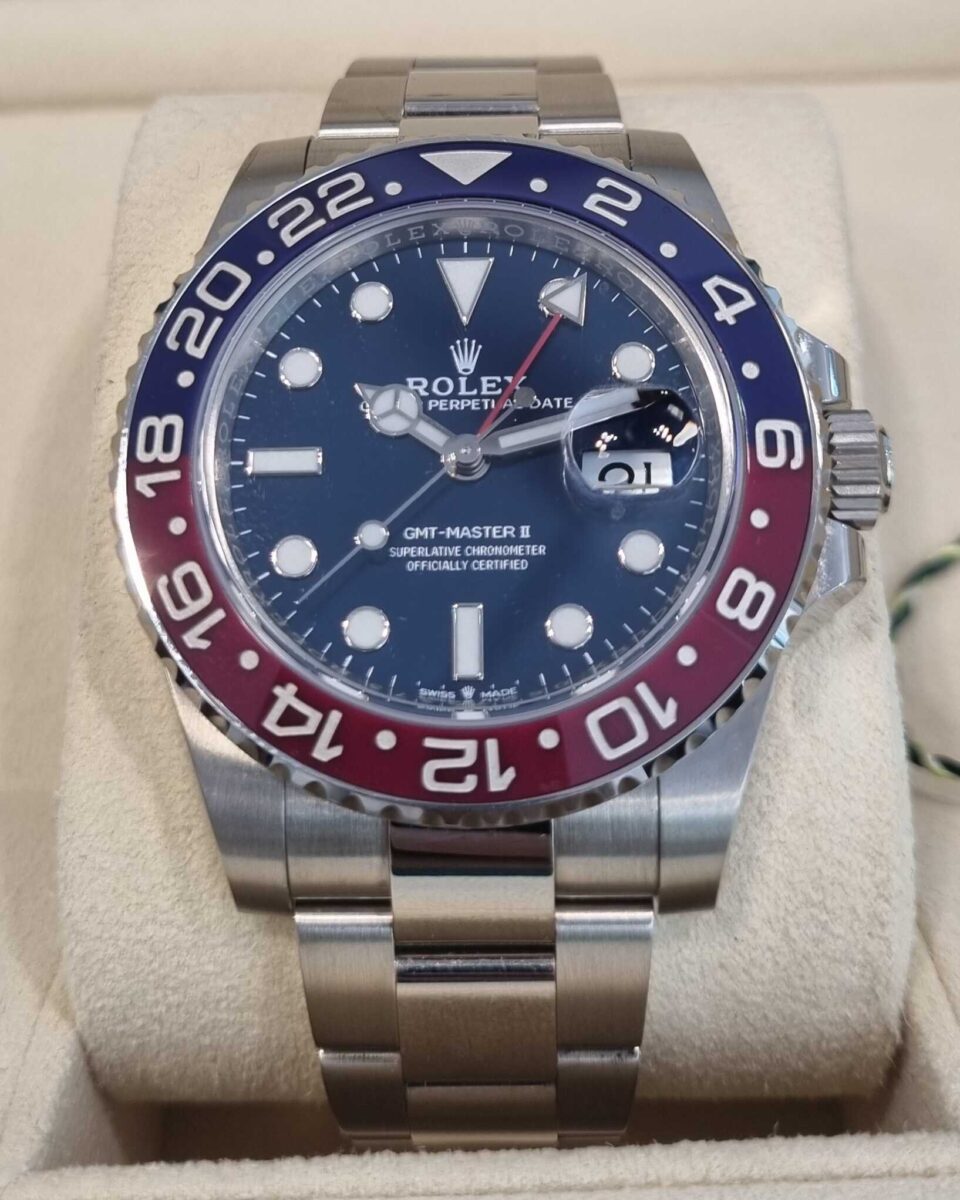 Rolex GMT Master II PEPSI White Gold | Gothelf A. Watches