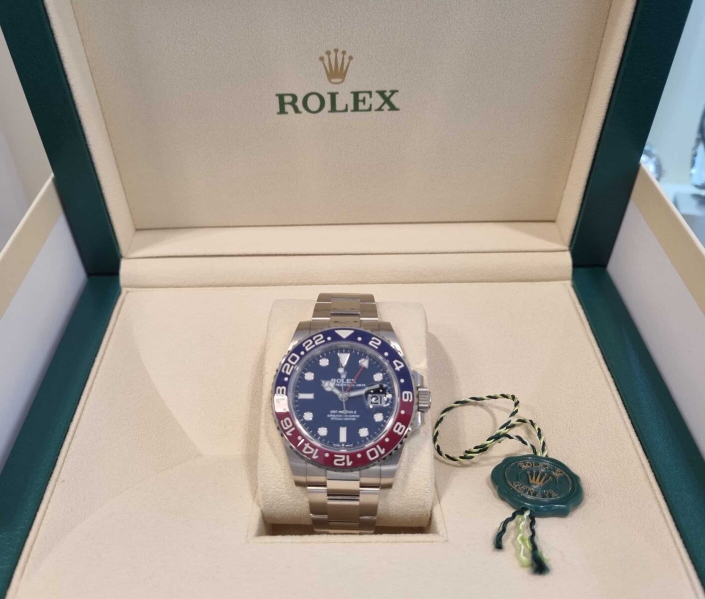 Rolex GMT Master II PEPSI White Gold | Gothelf A. Watches — 3