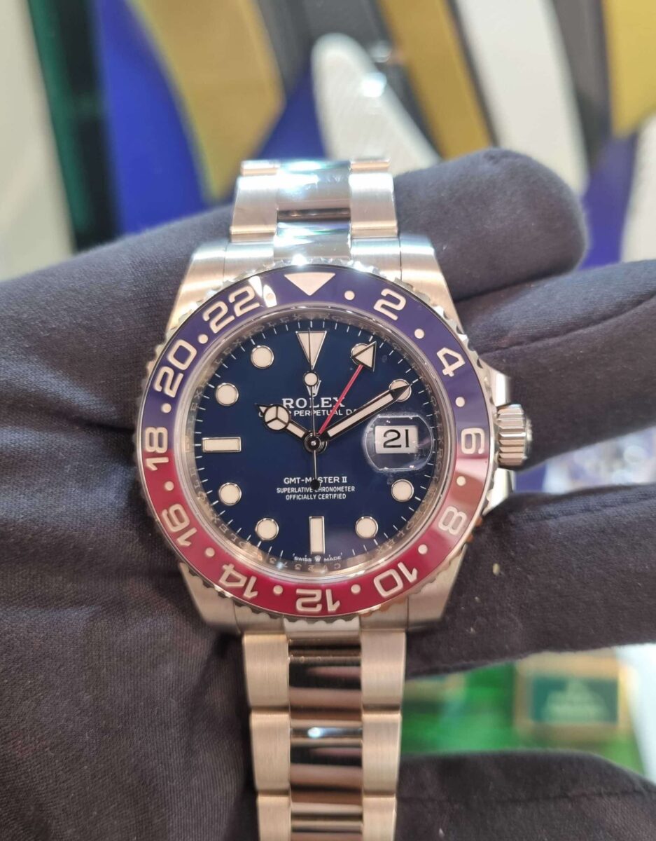 Rolex GMT Master II PEPSI White Gold | Gothelf A. Watches — 4