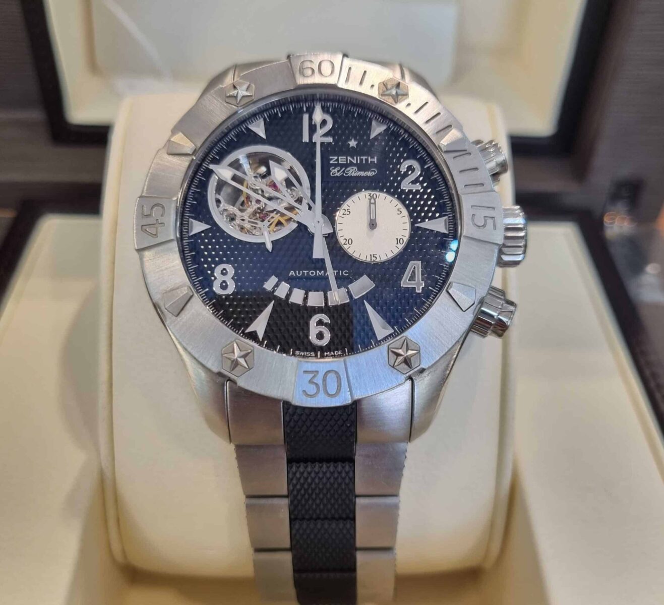 Zenith Defy Classic El Primero Open Power Reserve NOS!!! | Gothelf A. Watches — 2