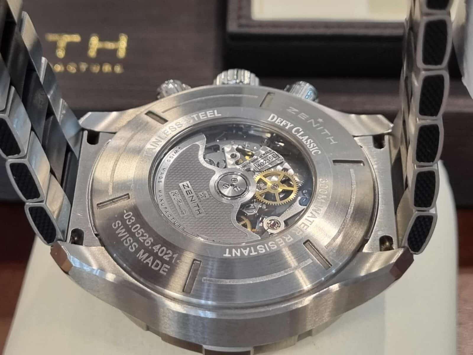 Zenith Defy Classic El Primero Open Power Reserve NOS!!! | Gothelf A. Watches — 5