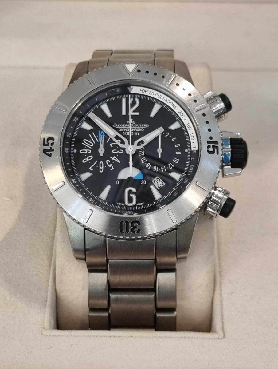 Jaeger-LeCoultre Master Compressor Chronograph 44mm Titanium 160.T.25 | Gothelf A. Watches