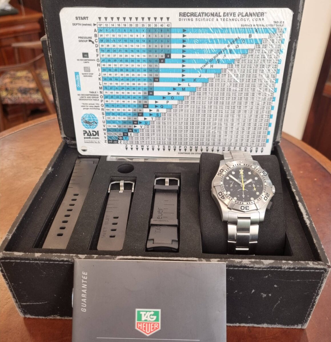 Tag Heuer Aquagraph Automatic Divers 500m | Gothelf A. Watches — 4