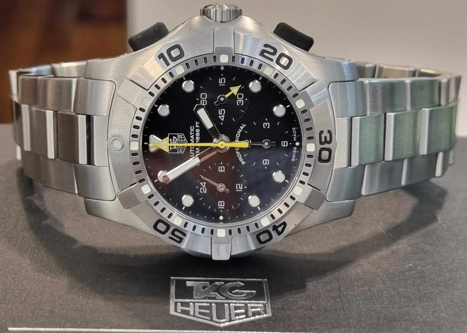 Tag Heuer Aquagraph Automatic Divers 500m | Gothelf A. Watches — 3