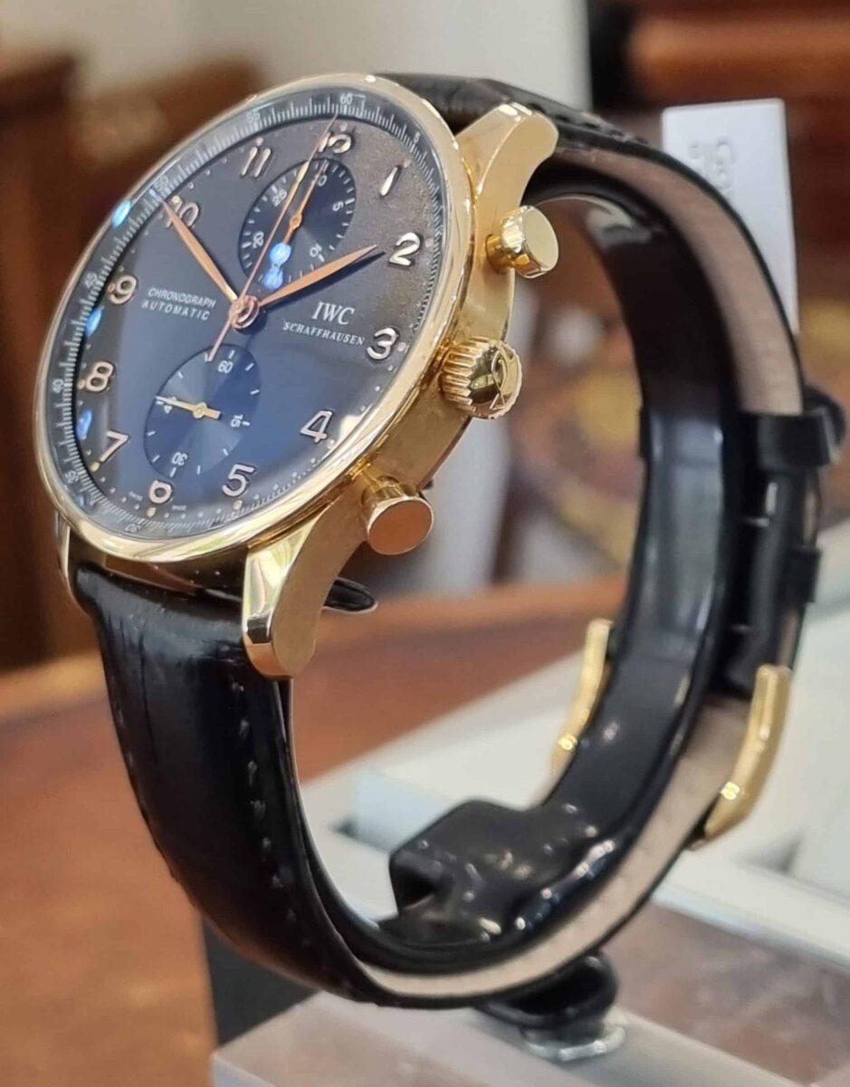 IWC Schaffhausen IW371482 Portugieser Chronograph ROSE Gold 40.9mm | Gothelf A. Watches — 6