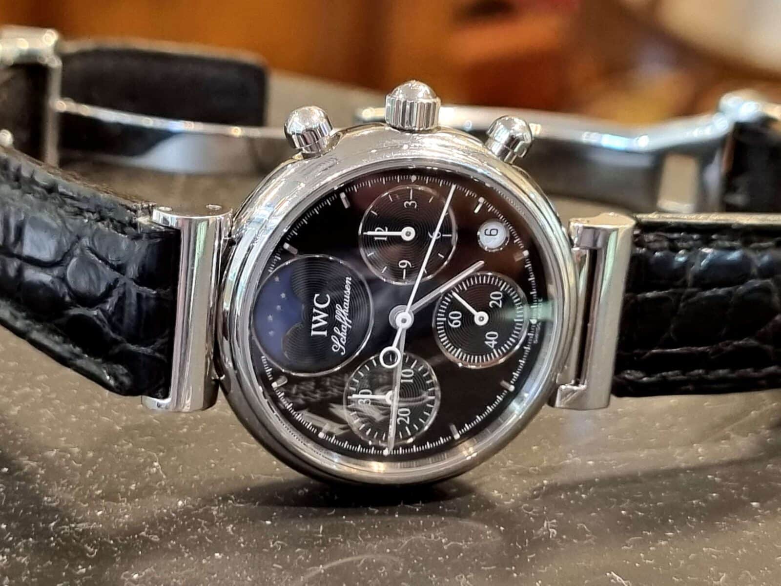 IWC SCHAFFHAUSEN Da Vinci Chronograph Ladies Steel Quartz | Gothelf A. Watches — 6