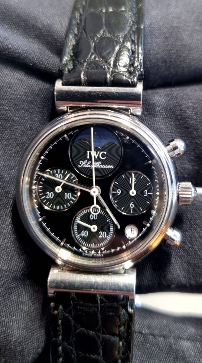 IWC SCHAFFHAUSEN Da Vinci Chronograph Ladies Steel Quartz | Gothelf A. Watches