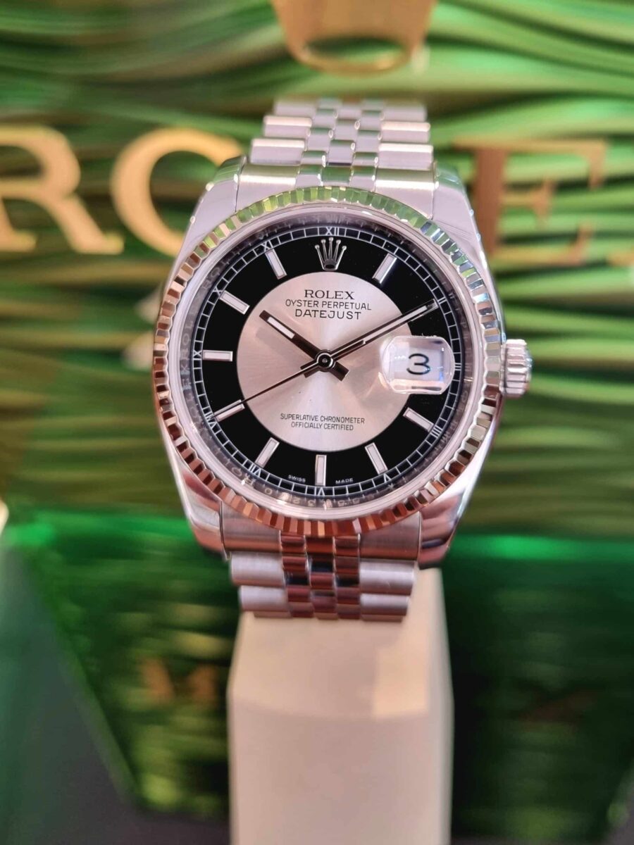 Rolex Datejust Jubilee 36mm Tuxedo Dial | Gothelf A. Watches