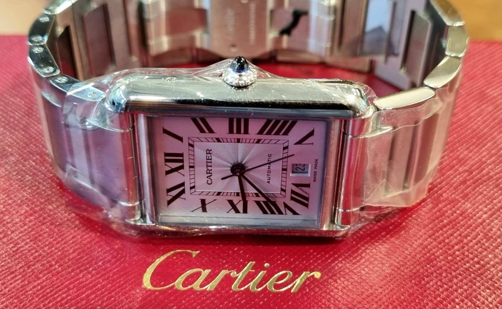 Cartier Tank Must XL Automatic Steel | Gothelf A. Watches — 5