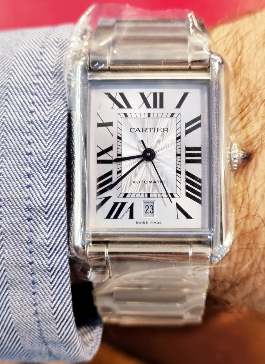 Cartier Tank Must XL Automatic Steel | Gothelf A. Watches — 3