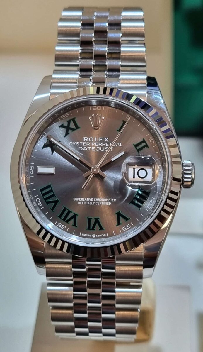 Rolex Datejust Wimbledon 36mm NEW-2023!! | Gothelf A. Watches — 2