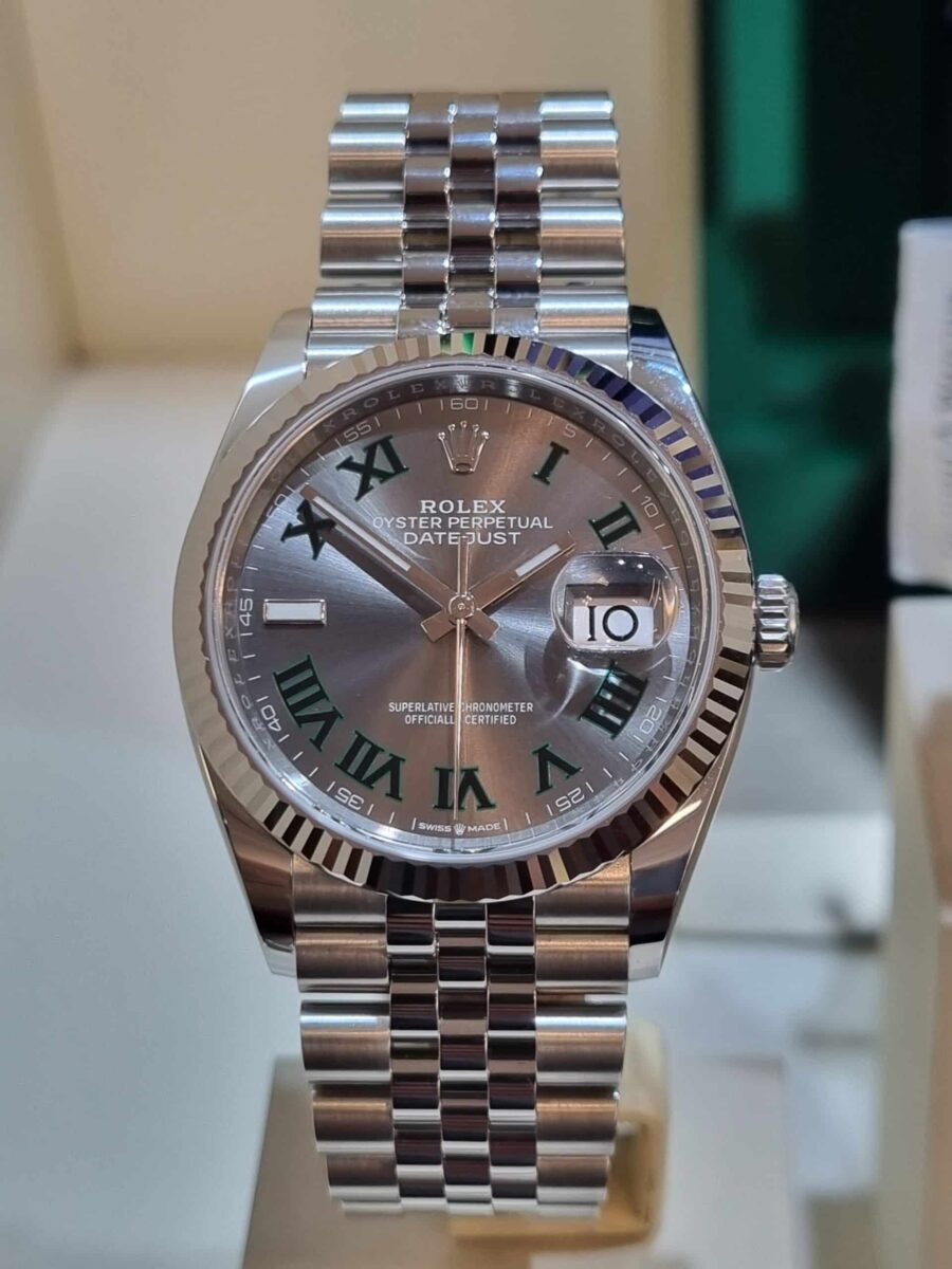 Rolex Datejust Wimbledon 36mm NEW-2023!! | Gothelf A. Watches