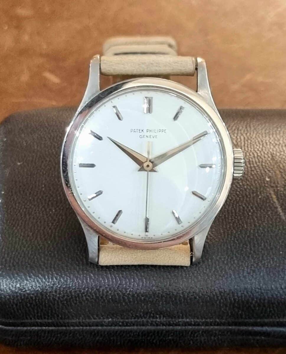 Patek Philippe Calatrava 18k white gold vintage | Gothelf A. Watches — 6