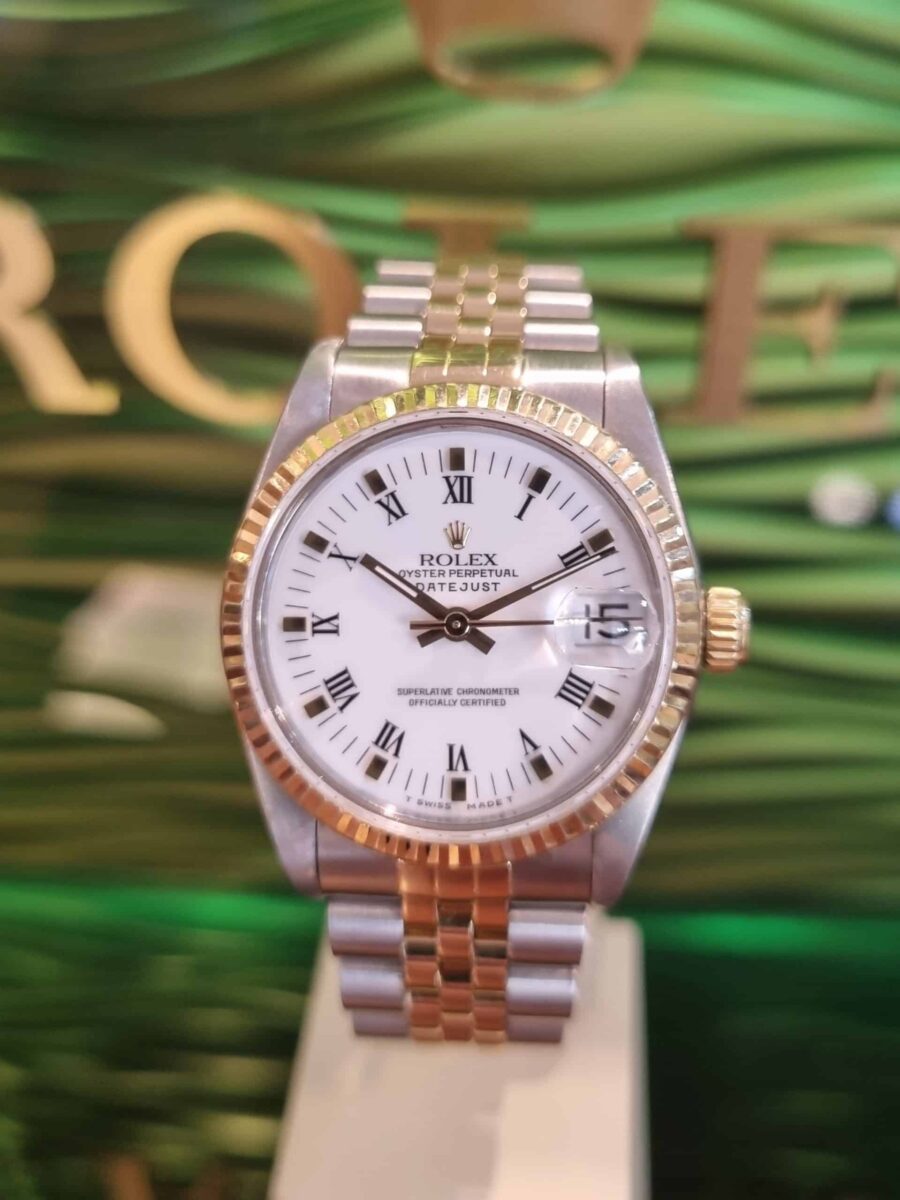 Rolex Datejust Oyster Steel and Gold 31mm Jubilee | Gothelf A. Watches