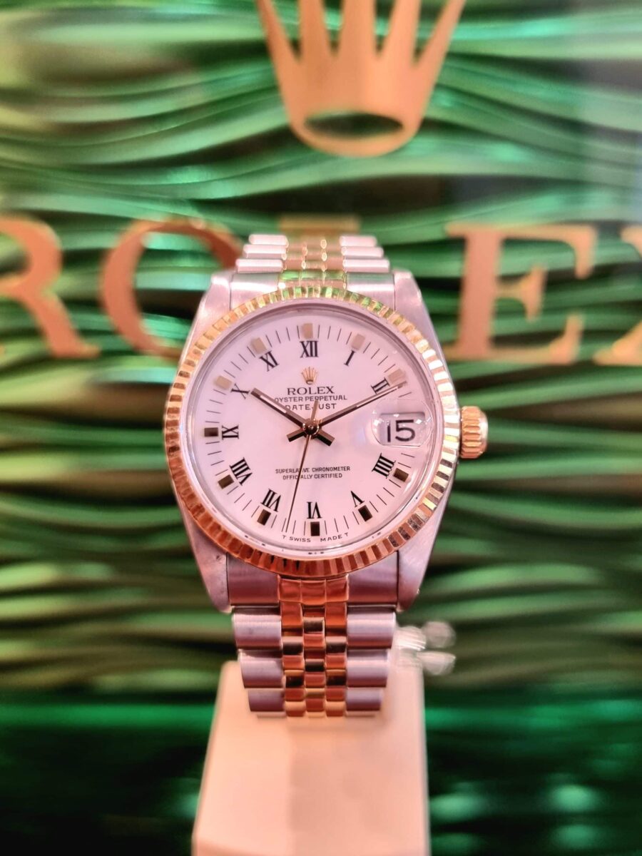 Rolex Datejust Oyster Steel and Gold 31mm Jubilee | Gothelf A. Watches — 2