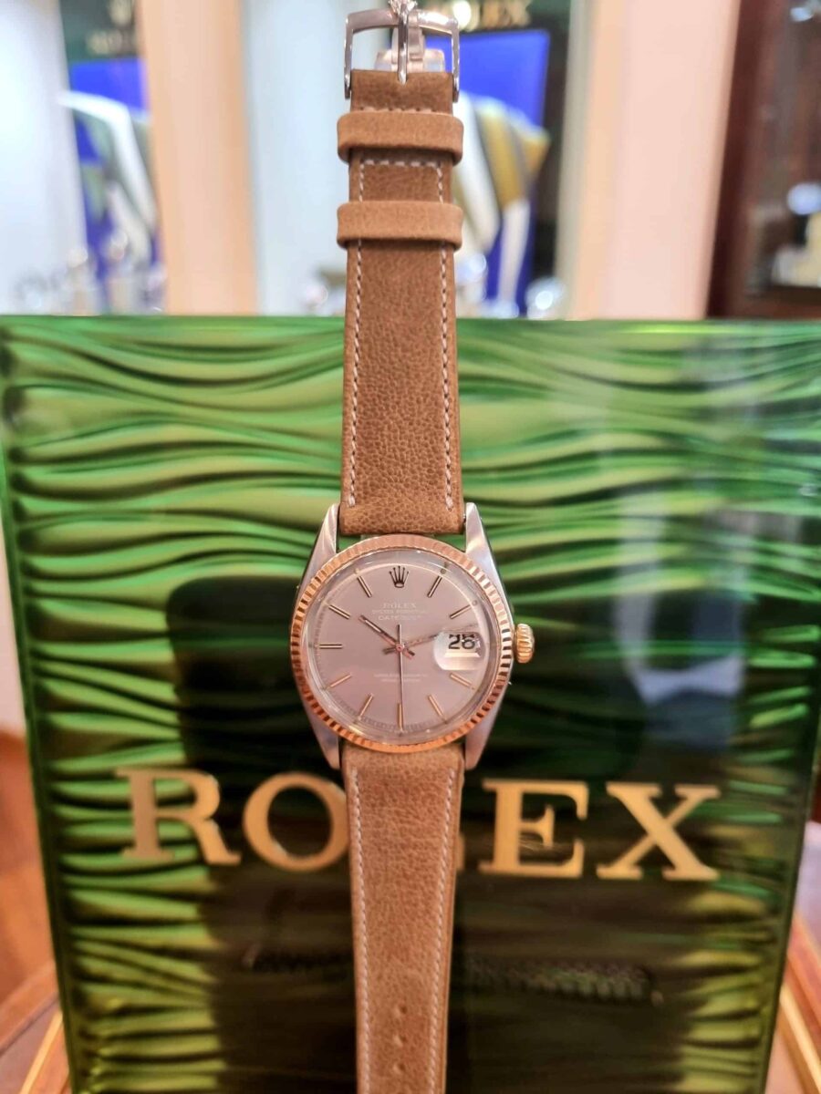 Rolex Vintage Datejust 36mm Satin Grey Ghost “pie-pan” Dial | Gothelf A. Watches — 6
