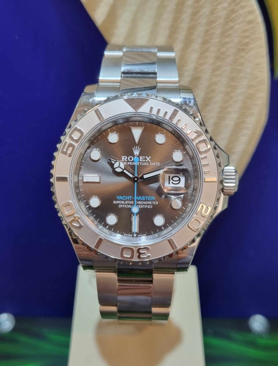Rolex Yacht-Master 40mm Oyster Steel Platinum Bezel NEW!! | Gothelf A. Watches — 4