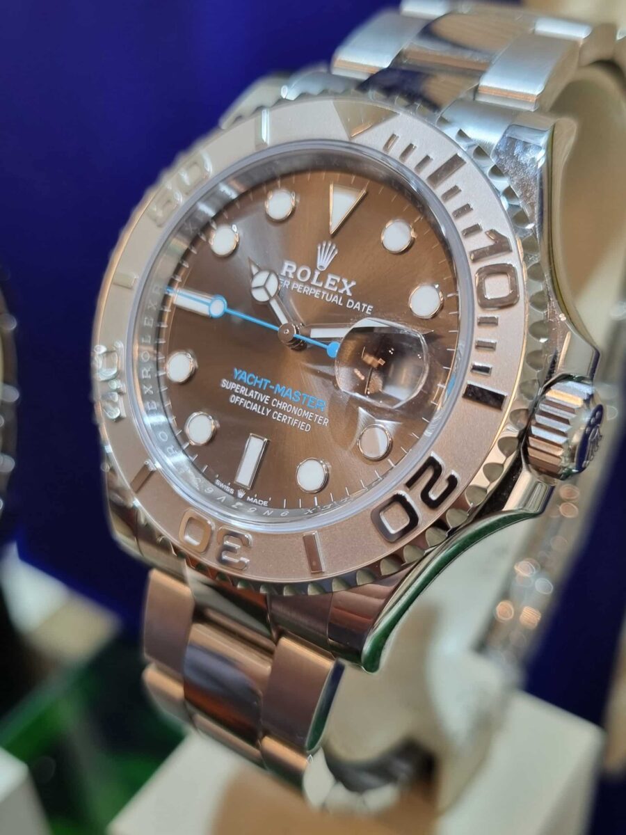 Rolex Yacht-Master 40mm Oyster Steel Platinum Bezel NEW!! | Gothelf A. Watches — 2