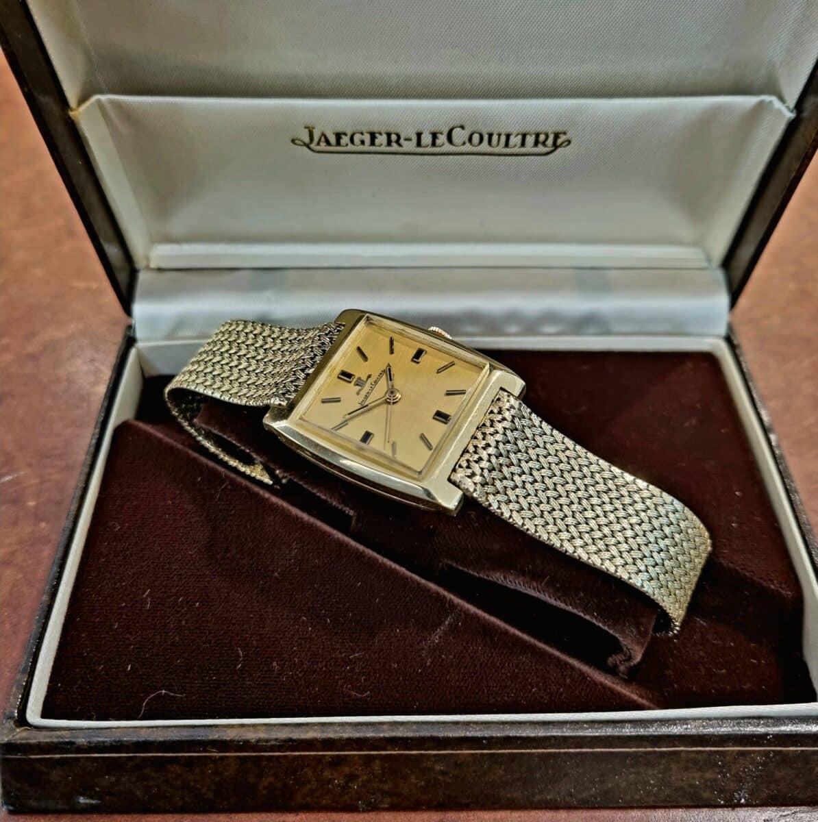 Jaeger Le Coultre Club Vintage Yellow Gold 1970 | Gothelf A. Watches — 3